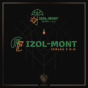 Izol-Mont - odświeżenie logotypu